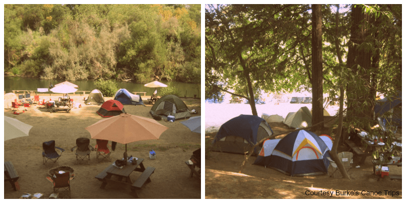 burkes campground Collage