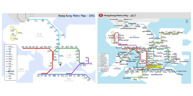 Hong Kong MTR metro growth - ROAM Family Travel